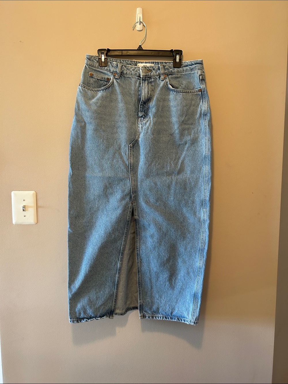 MNG Light Blue Women’s Denim Skirt Jeans